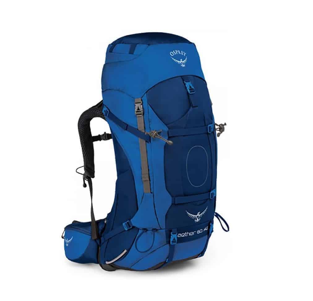 Osprey-Aether-AG-70L-Blue-1 תיק מוצ׳ילה 70 ליטר Osprey Aether AG – תמונה 1