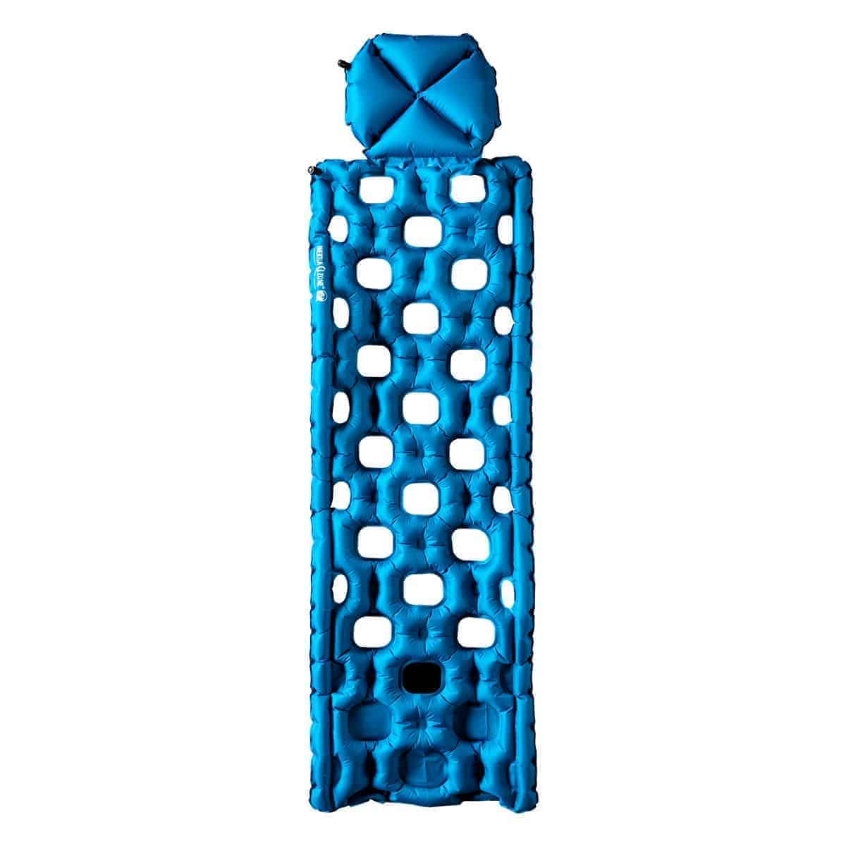 klymit-Inertia-O-Zone-front-blue מזרן מתנפח עם כרית Klymit Inertia O Zone – תמונה 1