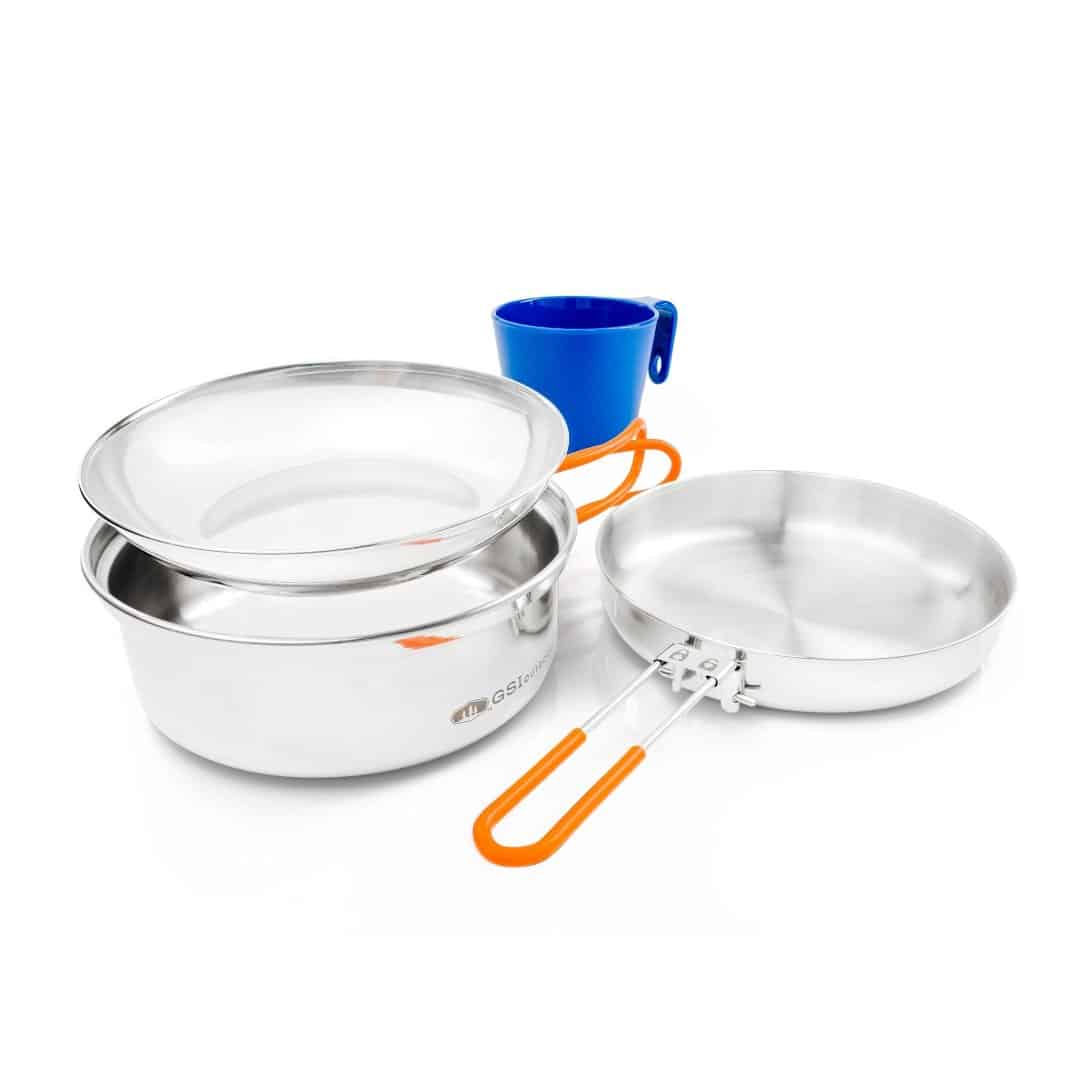 GLACIER S/ST 1 PERSON MESS KIT GLACIER S/ST 1 PERSON MESS KIT