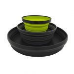 סט כלי אוכל רב פעמיים סיליקון CACTUS