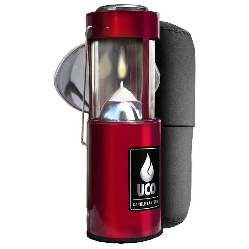 עששית נר עם רפלקטור ונרתיק UCO CANDLE LANTERN KIT 2.0 עששית נר עם רפלקטור ונרתיק UCO CANDLE LANTERN KIT 2.0
