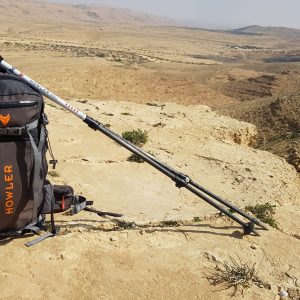 זוג מקלות הליכה קרבון HOWLER CARBON