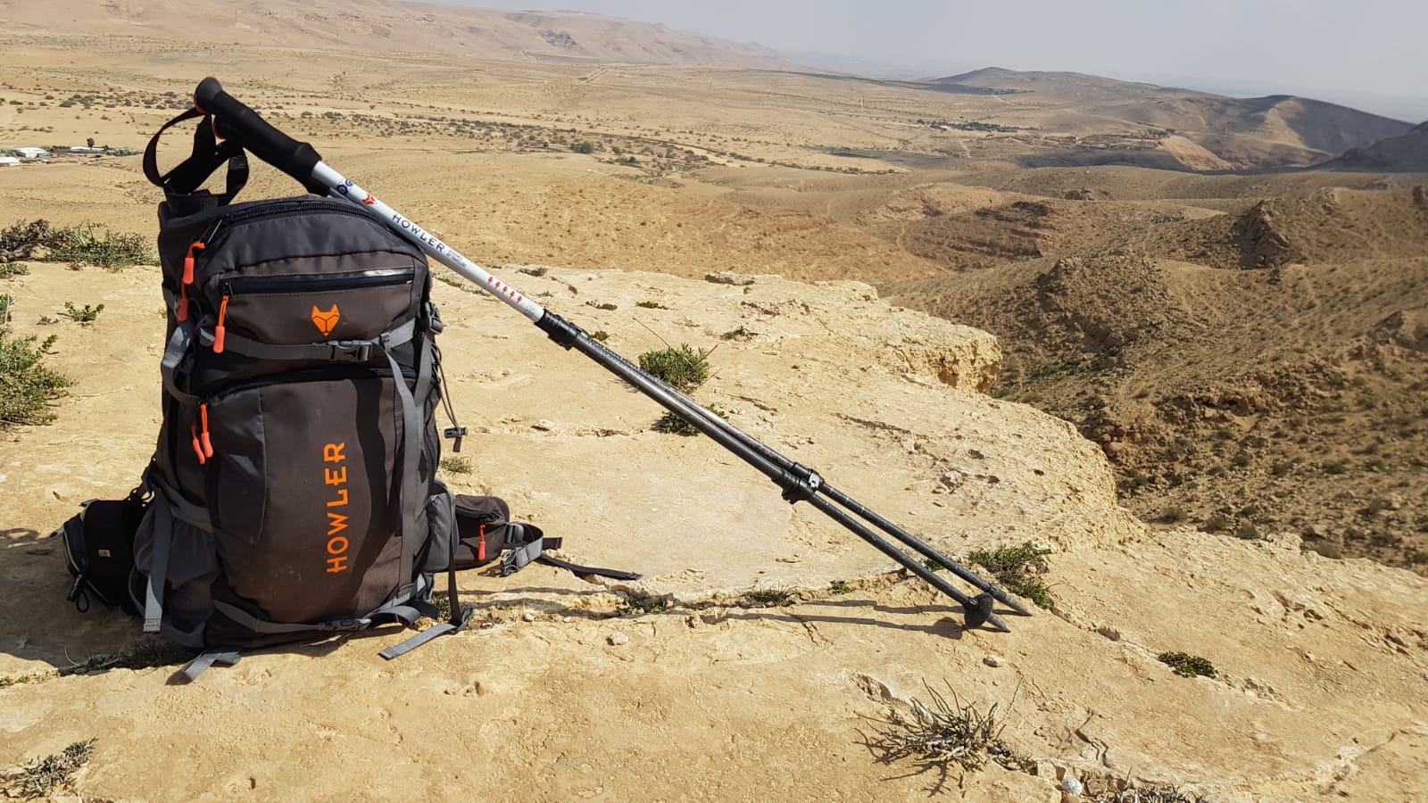 זוג מקלות הליכה קרבון HOWLER CARBON זוג מקלות הליכה קרבון HOWLER CARBON