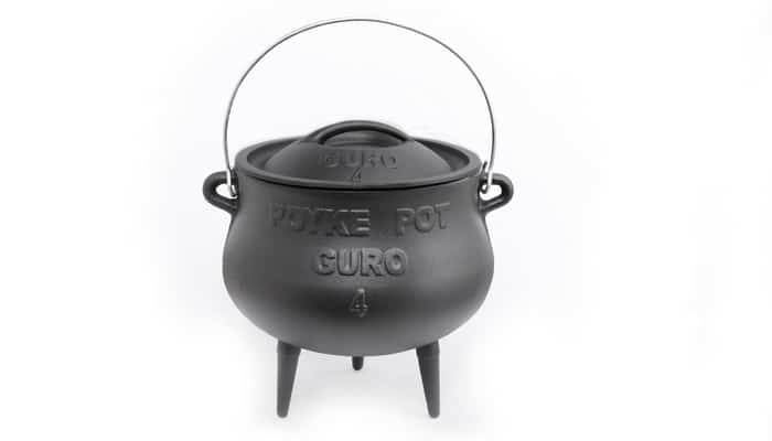 סיר פוייקה 4 ברזל יצוק GURO סיר פוייקה 4 ברזל יצוק GURO