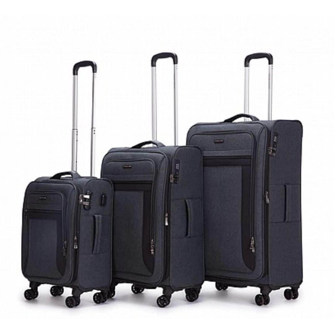סט 3 מזוודות סוויס שאמוני פרימיום Swiss Chamonix New soft סט 3 מזוודות סוויס שאמוני פרימיום Swiss Chamonix New soft