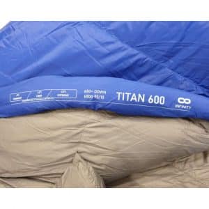 שק שינה 11- פוך INFINITY TITAN 600