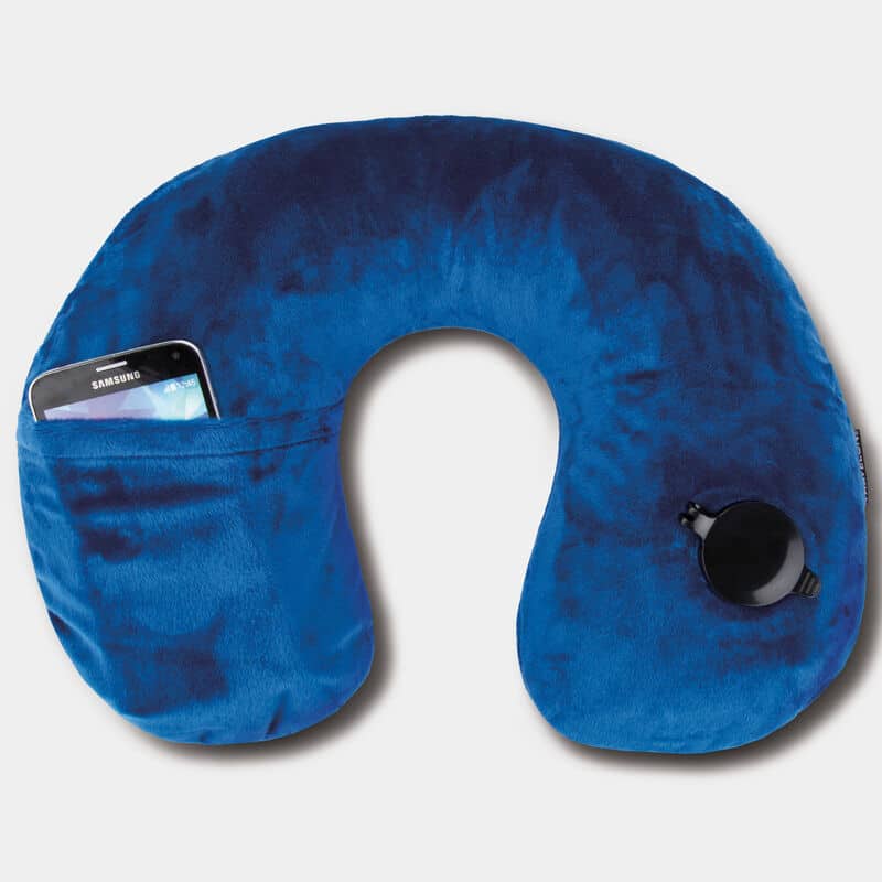 כרית טיסה נסיעות TRAVELON Deluxe Inflatable Pillow כרית טיסה נסיעות TRAVELON Deluxe Inflatable Pillow