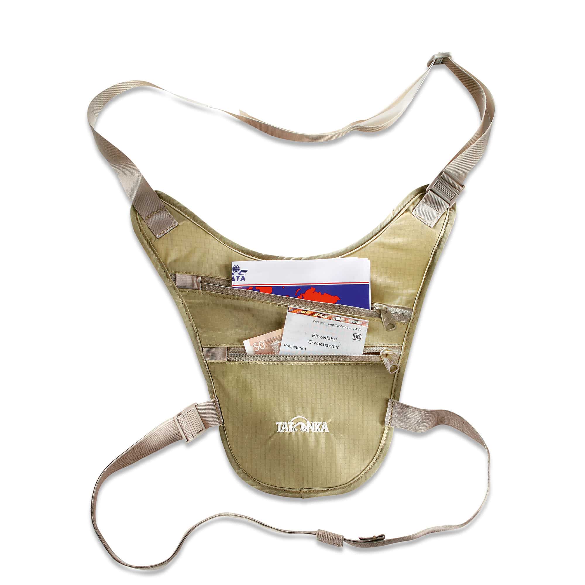 חגורת כסף חזה TATONKA SKIN CHEST HOLSTER חגורת כסף חזה TATONKA SKIN CHEST HOLSTER
