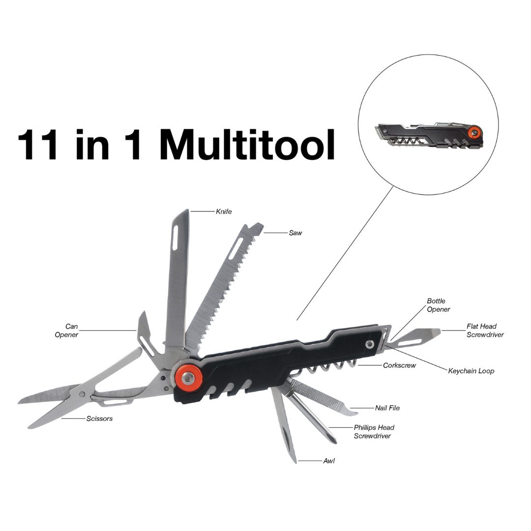 מולטי טול ACECAMP 11-IN-1 MULTI-TOOL מולטי טול ACECAMP 11-IN-1 MULTI-TOOL