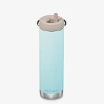 בקבוק מבודד עם קש נירוסטה קלין קנטין 592 מ"ל Klean Kanteen TK wide