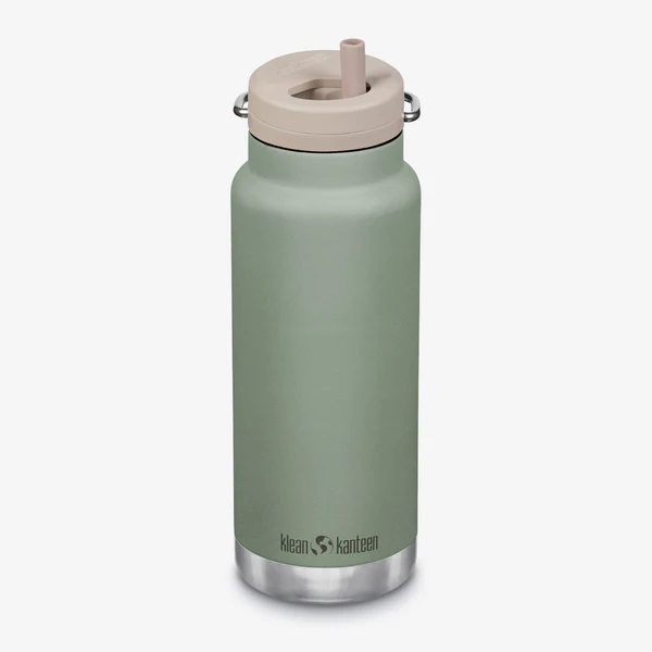 בקבוק מבודד עם קש נירוסטה קלין קנטין 946 מ"ל Klean Kanteen TK wide בקבוק מבודד עם קש נירוסטה קלין קנטין 946 מ"ל Klean Kanteen TK wide