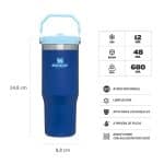 סטנלי בקבוק מבודד עם קש STANLEY flip straw 887 ML