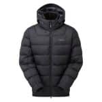 Rab Men’s Ascent Jacket – מעיל פוך לגברים לטיולים, הרים, קמפינג וימי חורף קרים