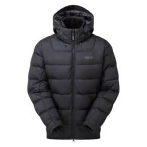 Rab Men’s Ascent Jacket – מעיל פוך לגברים לטיולים, הרים, קמפינג וימי חורף קרים